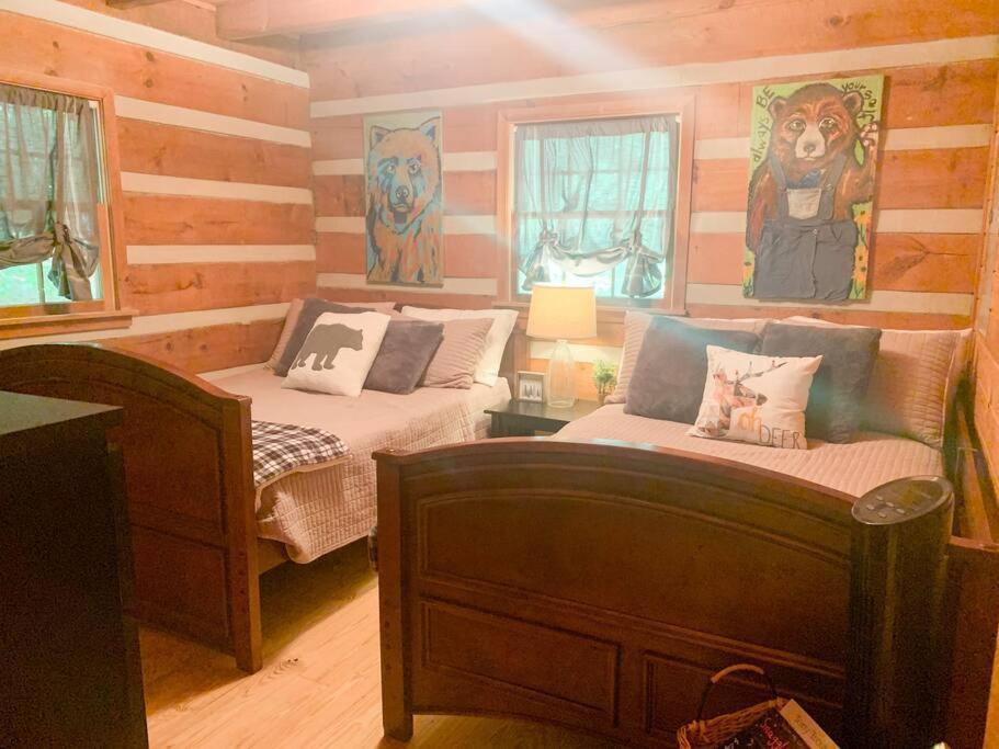 Hot Tub, Porch Swing Bed, Fire Pit, Aska Adventure Villa Blue Ridge Exteriör bild